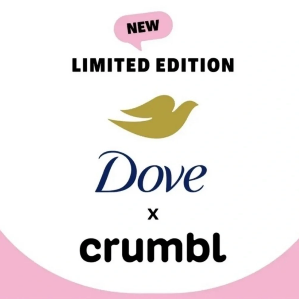 Limited Edition Dove X Crumbl Lemon 🍋 Glaze Exfoliating Body Scrub